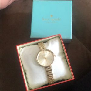 Gold Kate spade watch